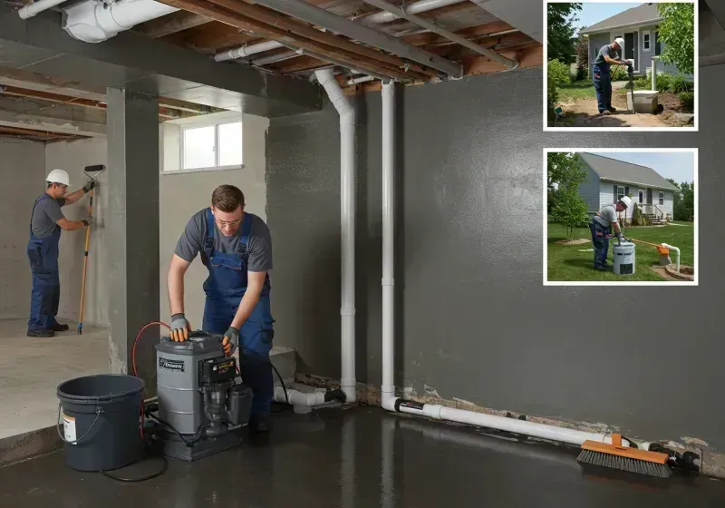 Basement Waterproofing and Flood Prevention process in Canton, MA